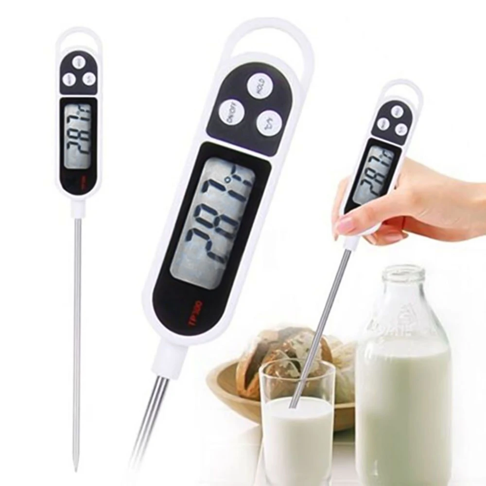 Thermometer Electronic Multi-function Stainless Steel Food Thermometer for Milk