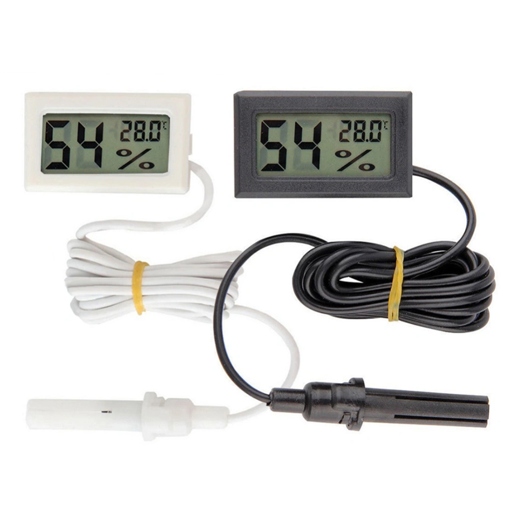 Indoor Car Mini LCD Digital Thermometer Hygrometer Temperature Humidity Meter