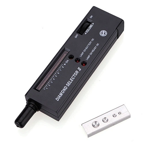 Portable LED Audio Diamond Gemstone Gems Jewelry Tester Selector Tool