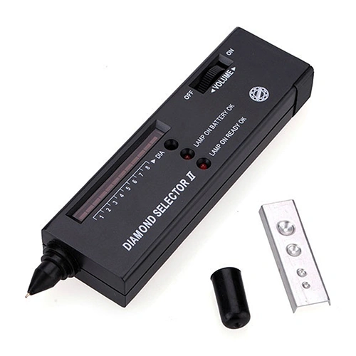 Portable LED Audio Diamond Gemstone Gems Jewelry Tester Selector Tool