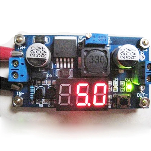 LM2596 Power Voltage Converter Module DC 2.5~36 to 1.25-35V LED Voltmeter