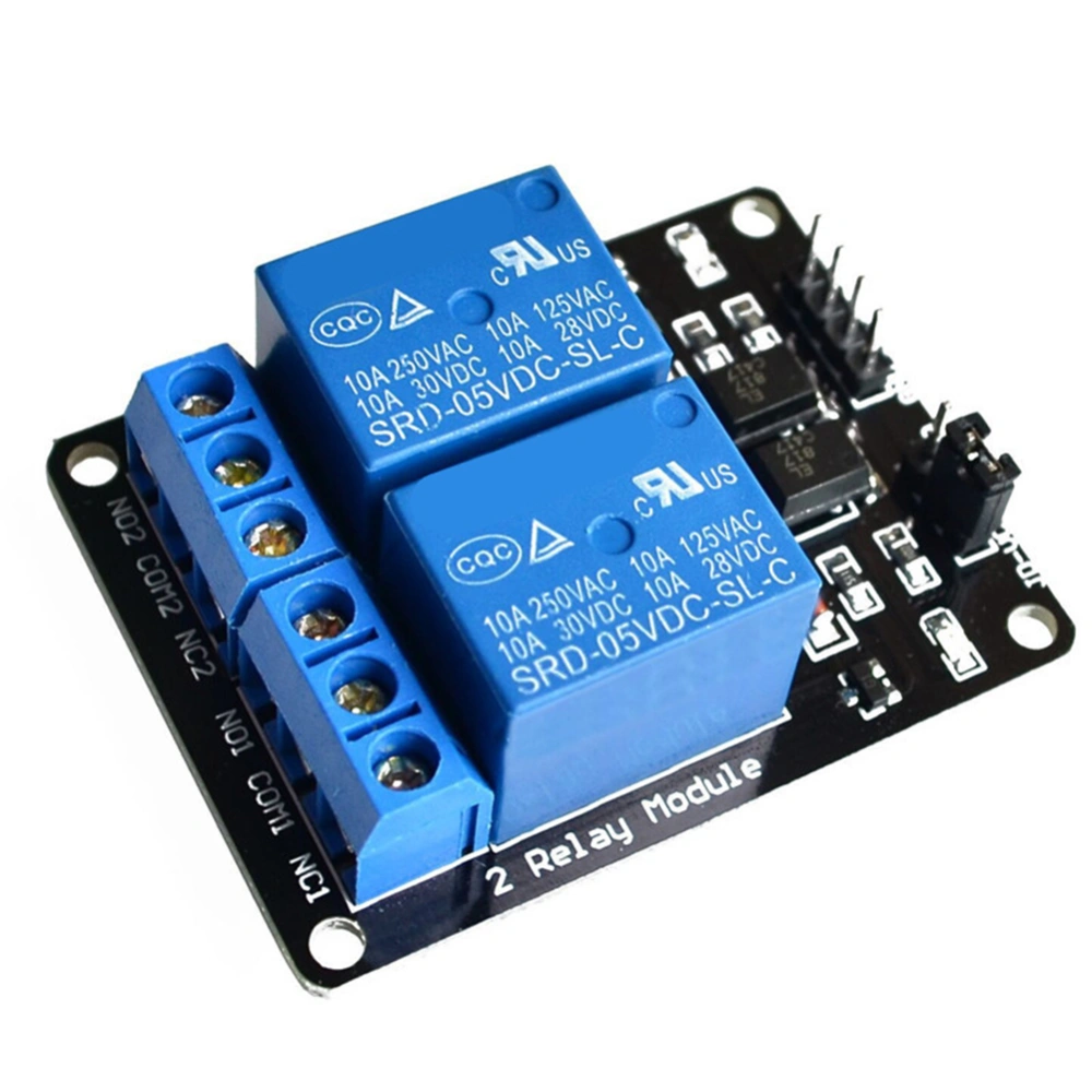 5V 2 Channel Relay Module Expansion Board with Optocoupler for Arduino DSP PIC