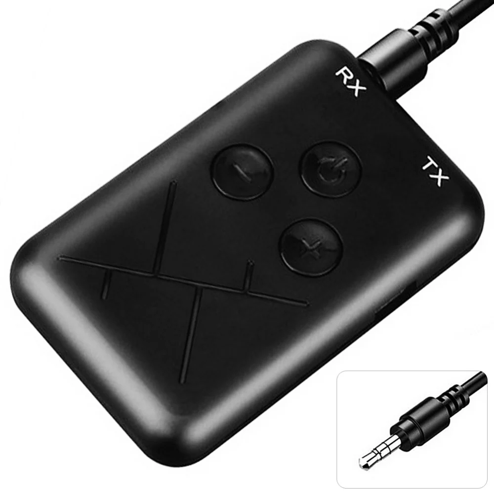 3.5mm Audio Wireless Bluetooth-compatible 4.2 Transmitter Receiver 2 in 1 Adapter for TV