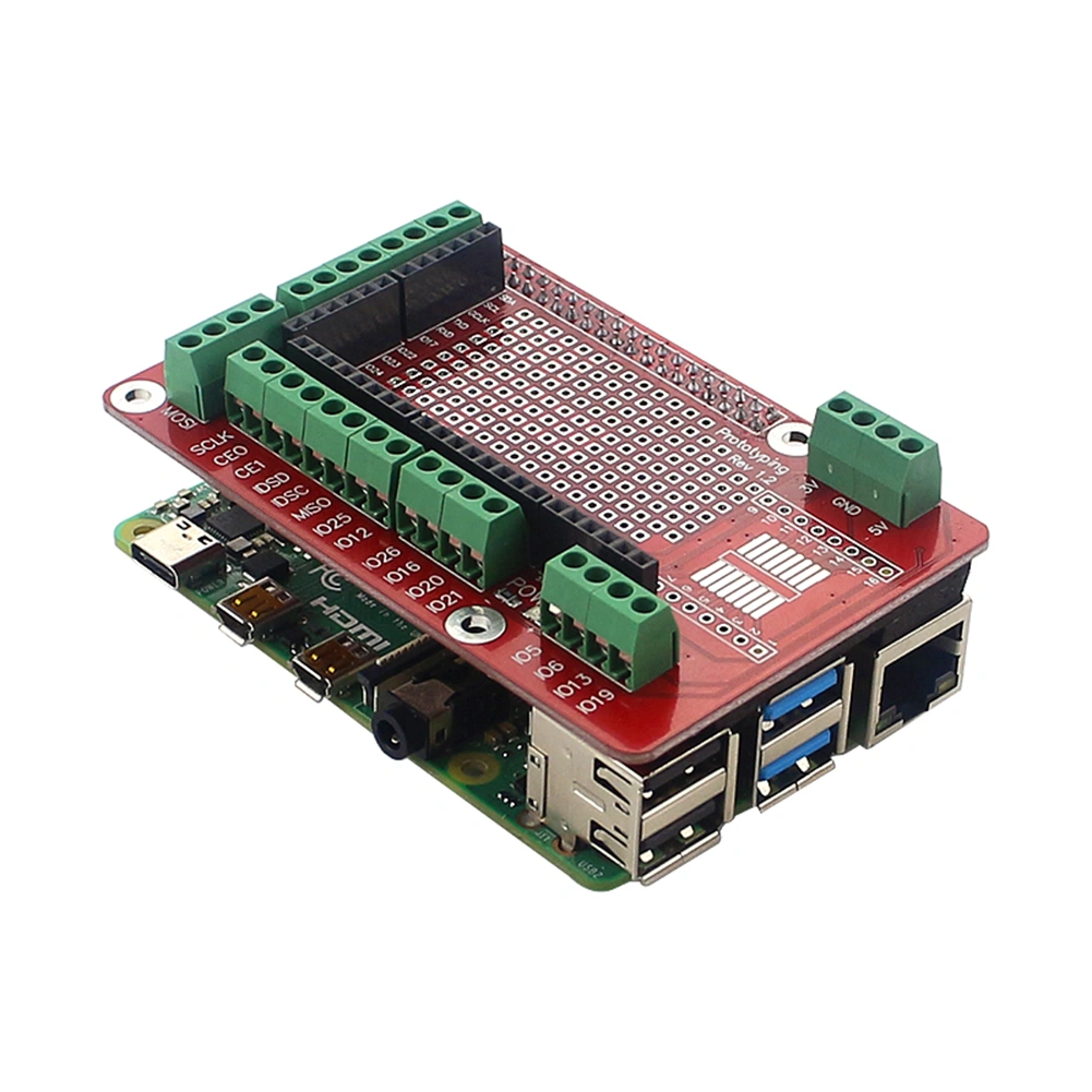 Multifunctional PCB IC Expansion Board Module for Raspberry Pi 4B 3B+ 3B 2B