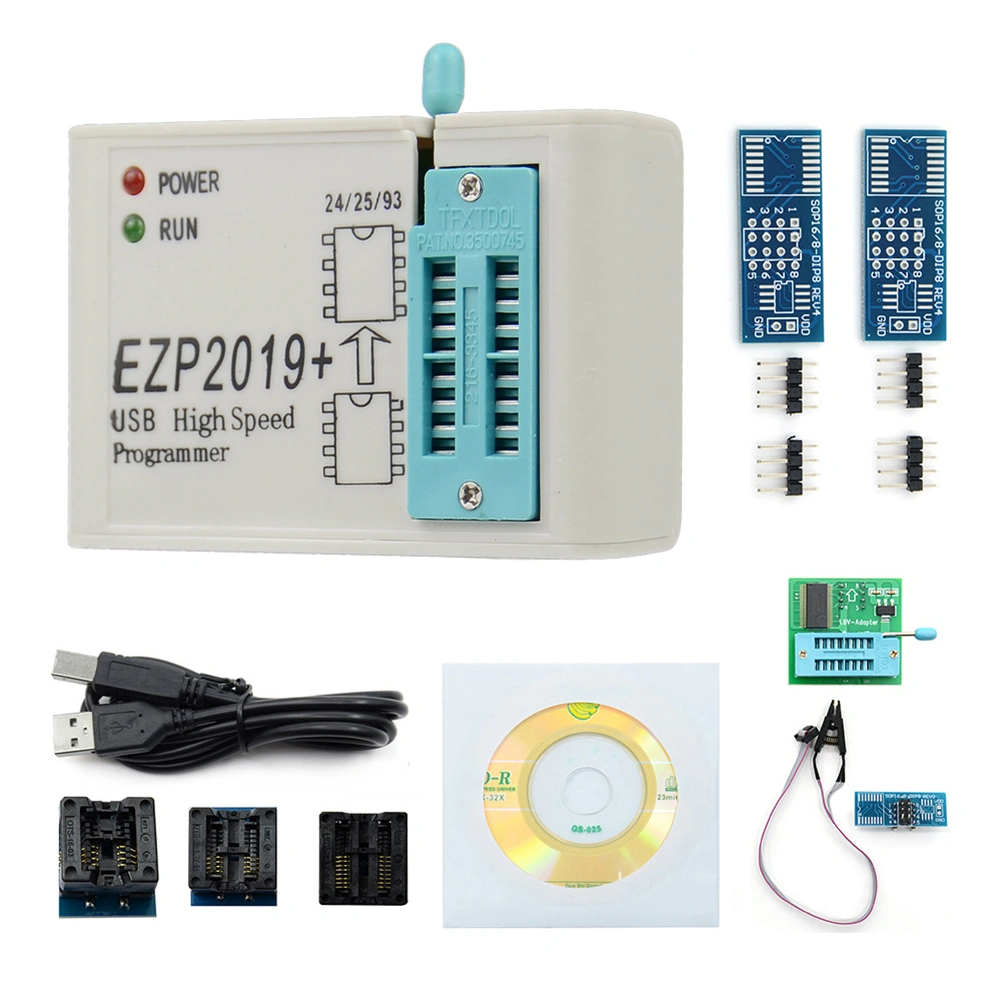 EZP2019 USB SPI Programmer Socket Support 24 25 93 EEPROM Flash Bios Chip Set