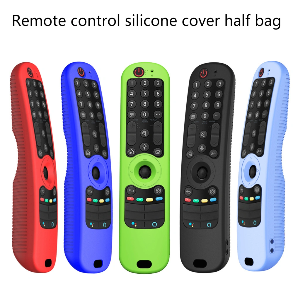 Protective Case Anti-slip Soft Silicone Smart TV Remote Control Cover Protector for LG AN-MR21GA/LG AN-MR21GC/ AN-MR21N