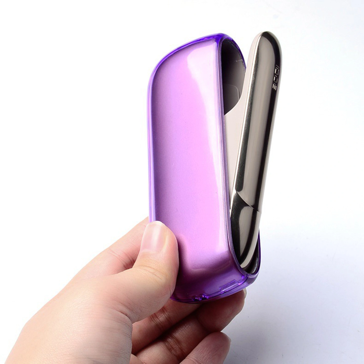 Protective Case Transparent Shockproof Hard PC E-cigarette Carrying Cover Cigarette Accessories for IQOS 3.0/3 DUO