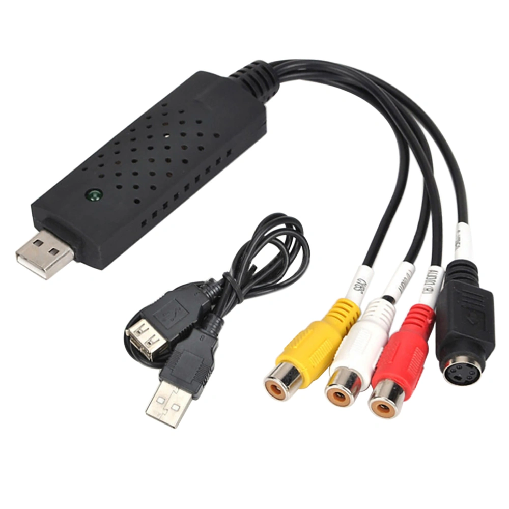 Pro USB 2.0 Video 256MB TV DVD VHS Capture Card Audio AV Adapter for Computer