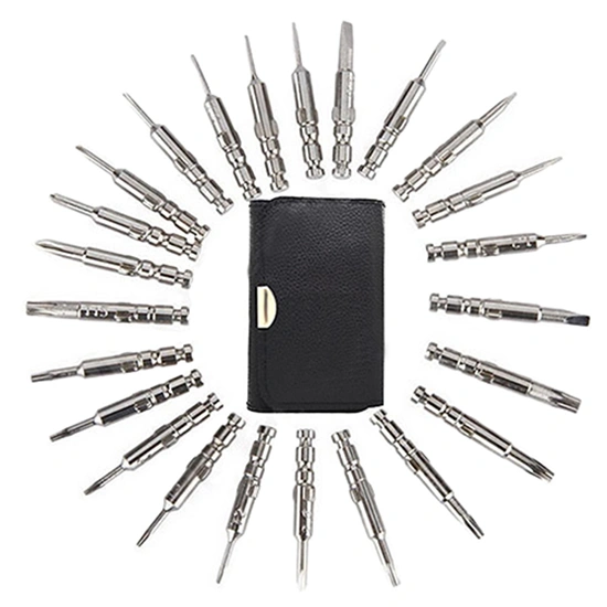 25 in1 Screwdriver Set Opening Repair Tools Kit for iPhone 6 5 Samsung Cellphone PC Watch