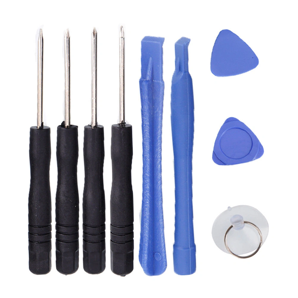 9Pcs Mobile Phone Screwdriver Pry Opening Repair Tools Kit for iPhone X/8/7
