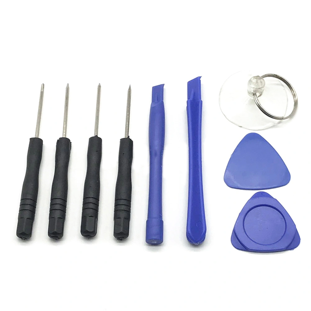 9Pcs Mobile Phone Screwdriver Pry Opening Repair Tools Kit for iPhone X/8/7