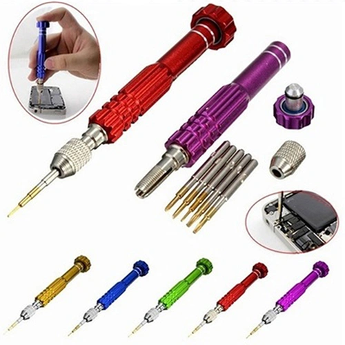 5 in 1 Precision Torx Screwdriver Magnet Set Cellphone Watch Repair Tool Kit