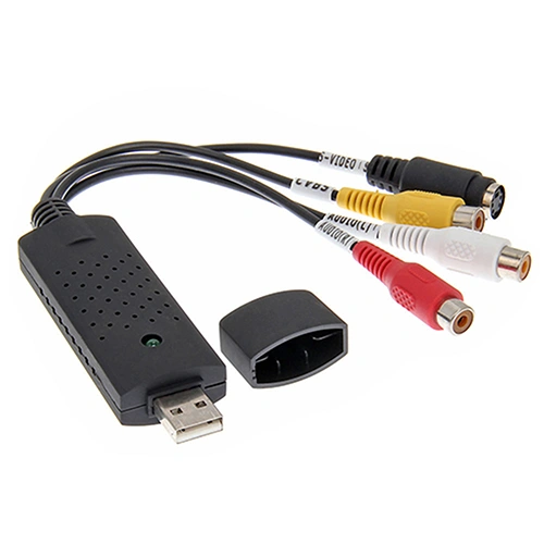 USB 2.0 Video Audio VHS to DVD Converter Capture Card Adapter for Computer