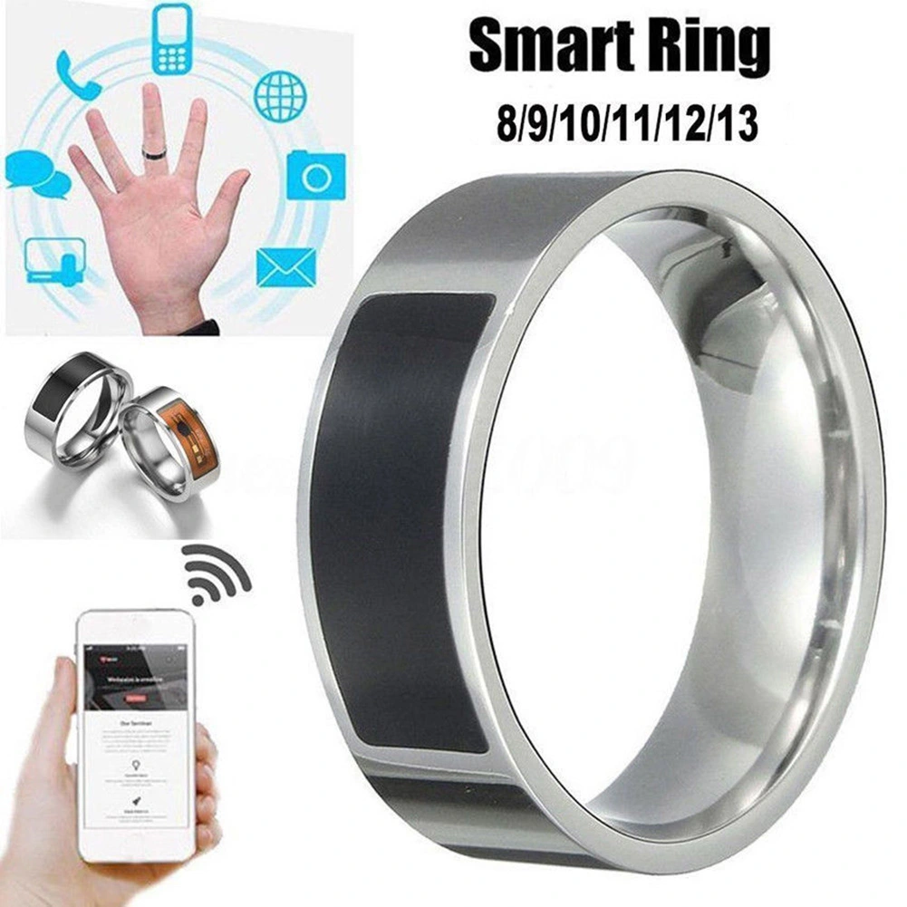 NFC Smart Magic Stainless Steel Wearable Fashion Finger Ring for iOS Android
