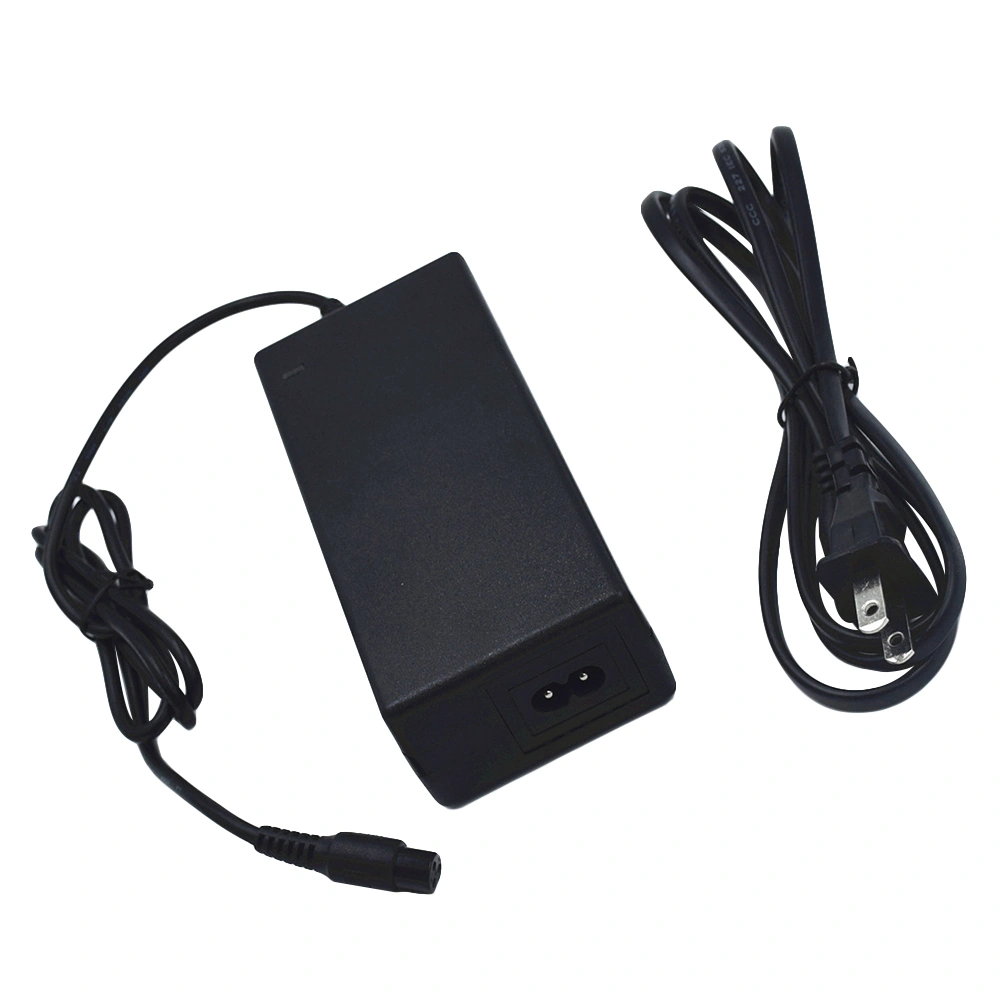42V 2A Battery Charger Professional Fast Charging 3-Prong US Plug Smart Balance Hoverboard Electric Scooter Battery Power Charger for Outdoor Sports