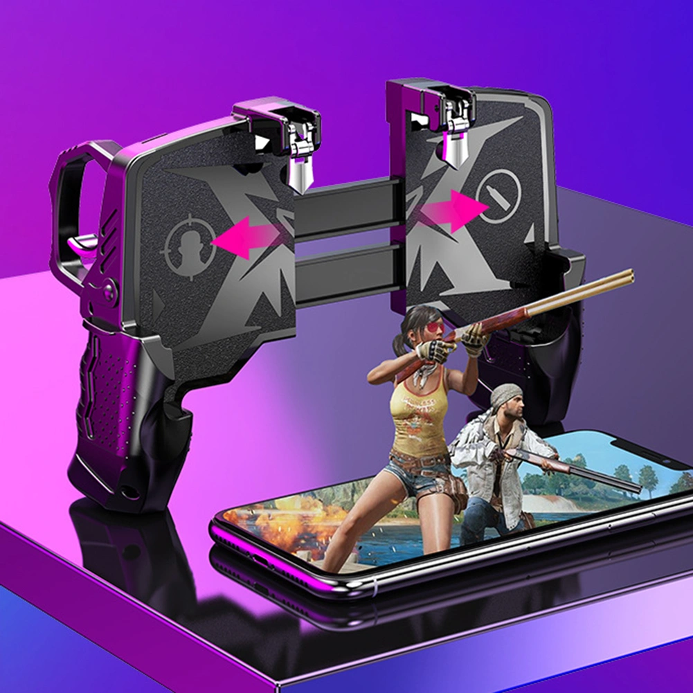 Mobile Phone Gaming Gamepad Joystick Shooting Game Handle Controller for PUBG
