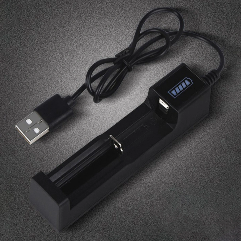 USB Port Charger Compatible Lightweight Black Universal Smart Charger for Travel