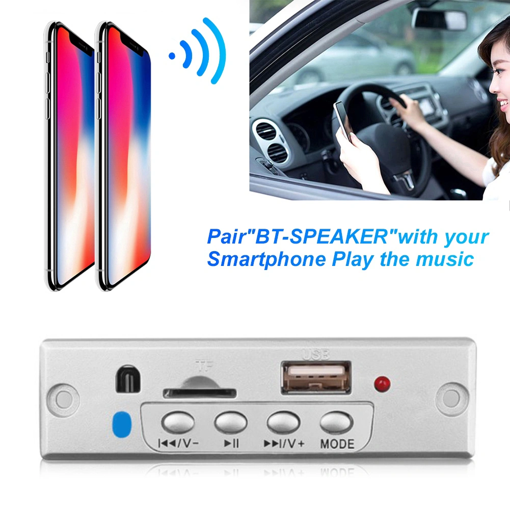 Bluetooth 5.0 Remote Control MP3 Music Player FM Radio Audio Decoding Module