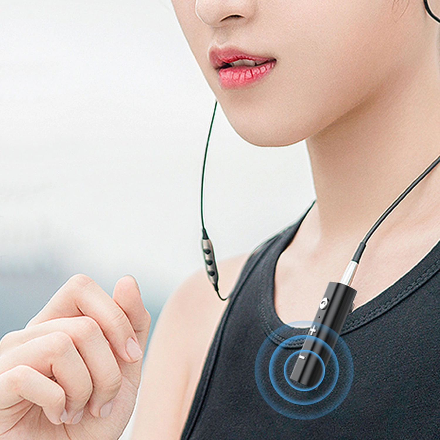 Car Wireless Bluetooth-compatible 5.0 Receiver for 3.5mm Headphone Audio Music Adapter