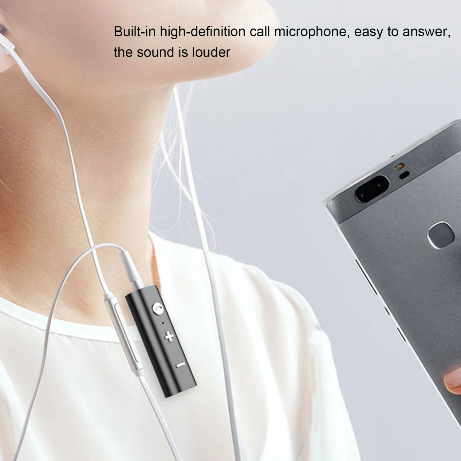 Car Wireless Bluetooth-compatible 5.0 Receiver for 3.5mm Headphone Audio Music Adapter