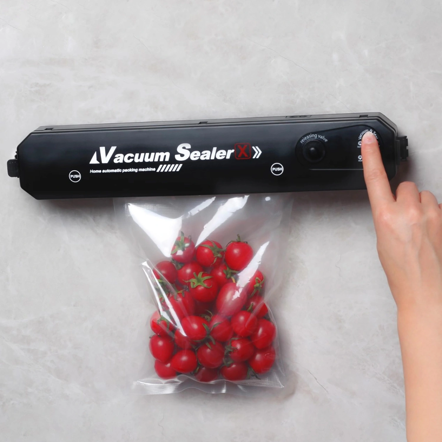 Automatic Vacuum Sealer Good Sealing Capacity Efficient Food Preservation Kitchen Smart Food Packaging Machine for Home