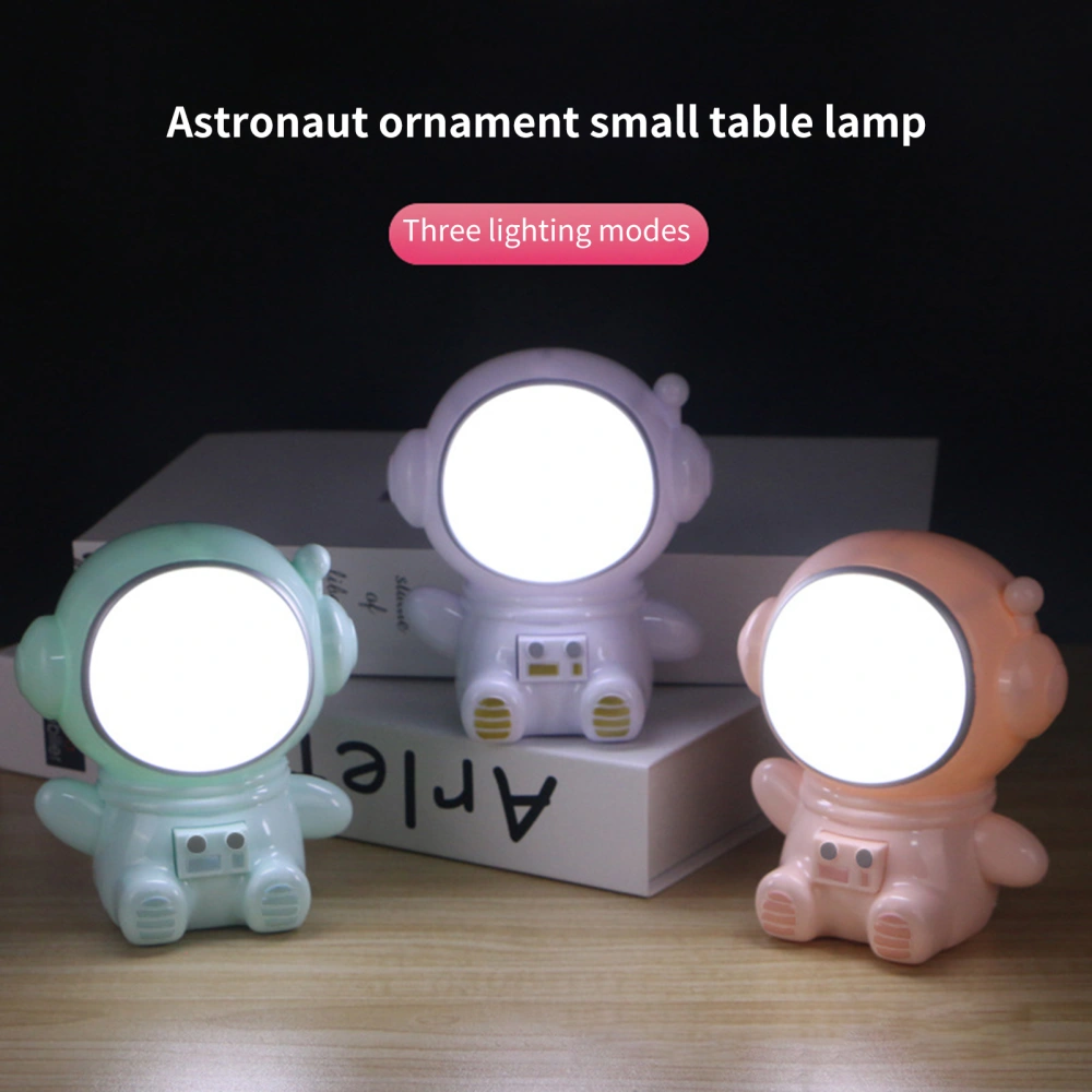 Desk Night Lamp High Simulated Vivid ABS Spaceman Model Color Change Bedside Decoration Light Household Supplies