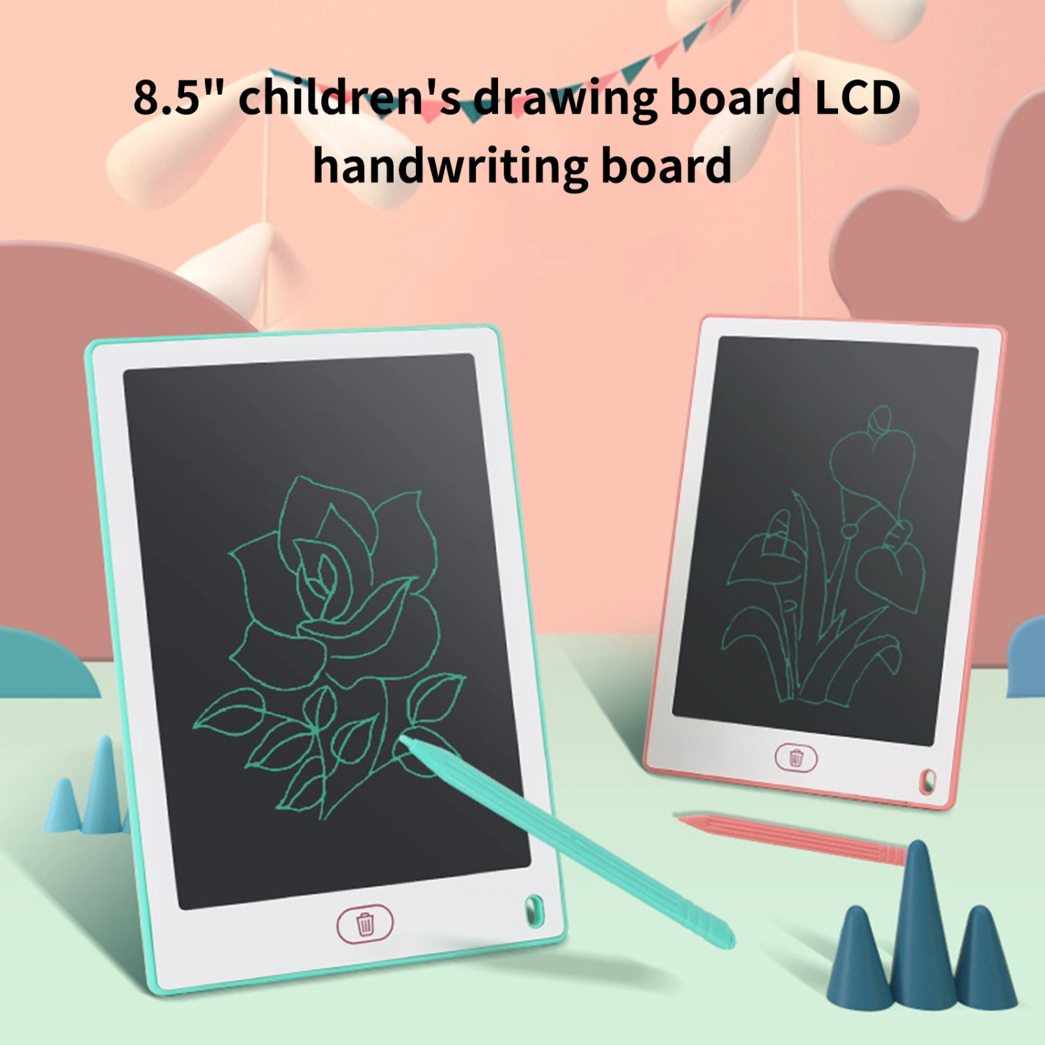 Graffiti Sketchpad Toys Erasable Gift ABS Doodle Board Colorful Drawing Pad for Home