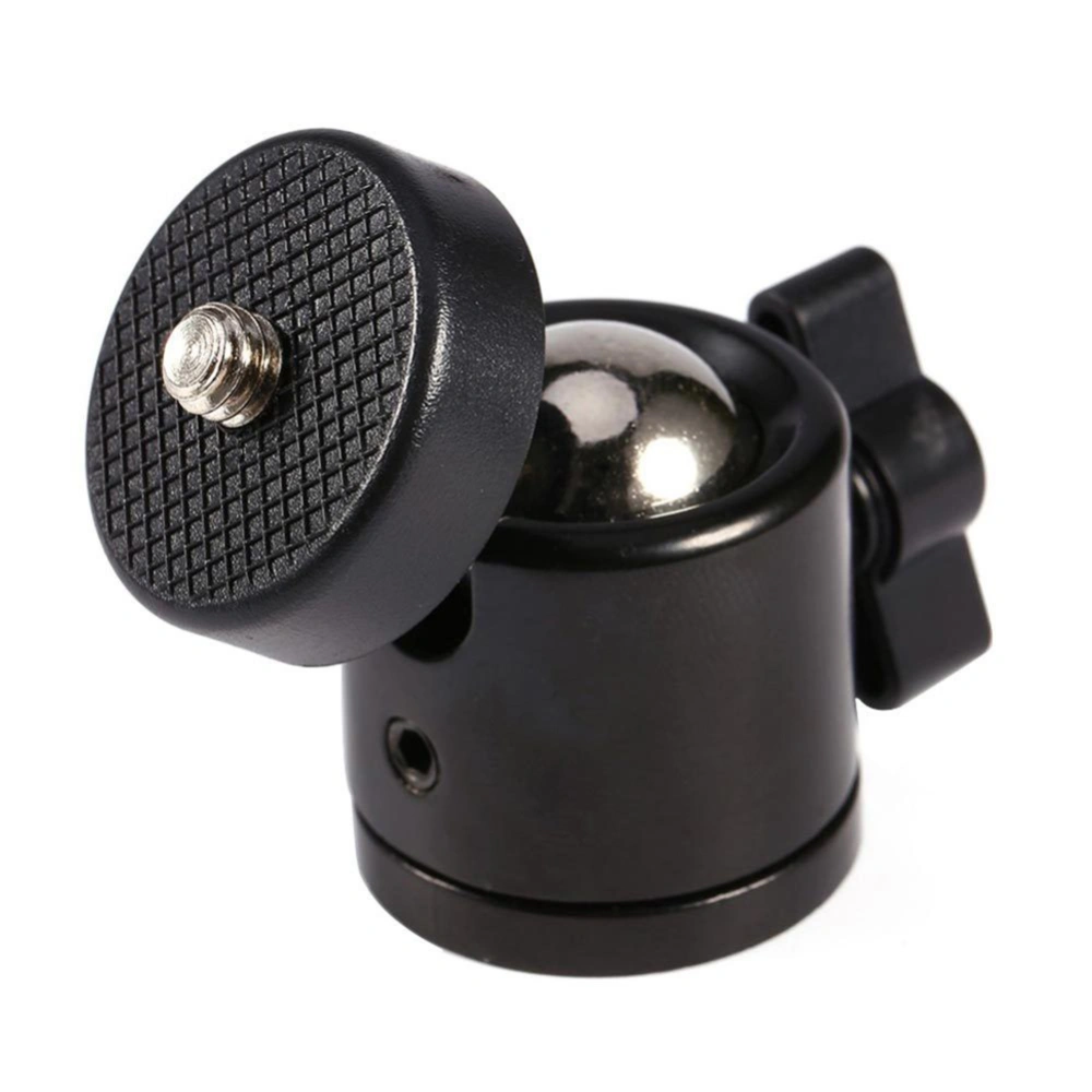 360 Degree Swivel Ball Head 1/4 Inch Screw DSLR Camera Tripod Ballhead Stand Mount