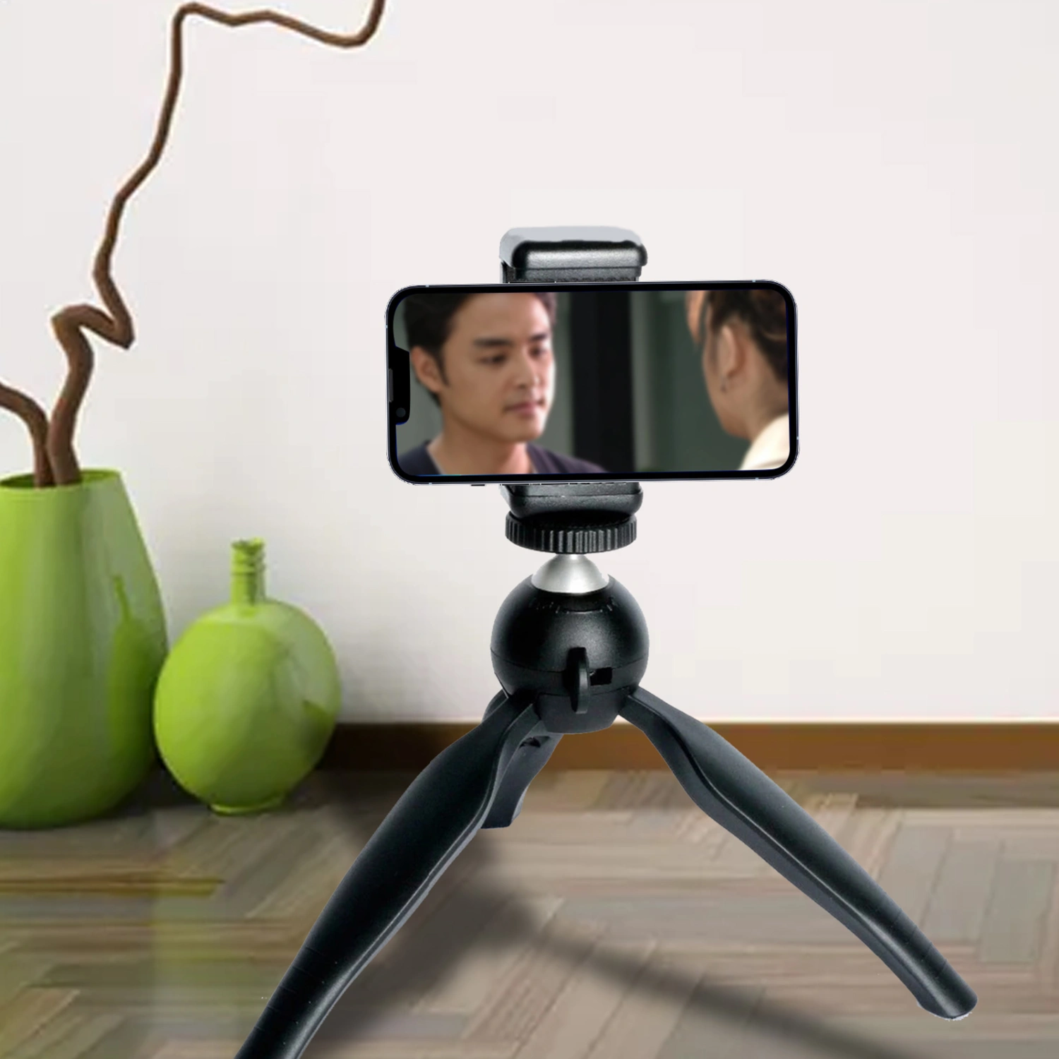 Mini Tripod Adjustable 360 Degree Rotation Universal DSLR SLR Vlog Phone Tripod Tabletop Stand for Selfie 