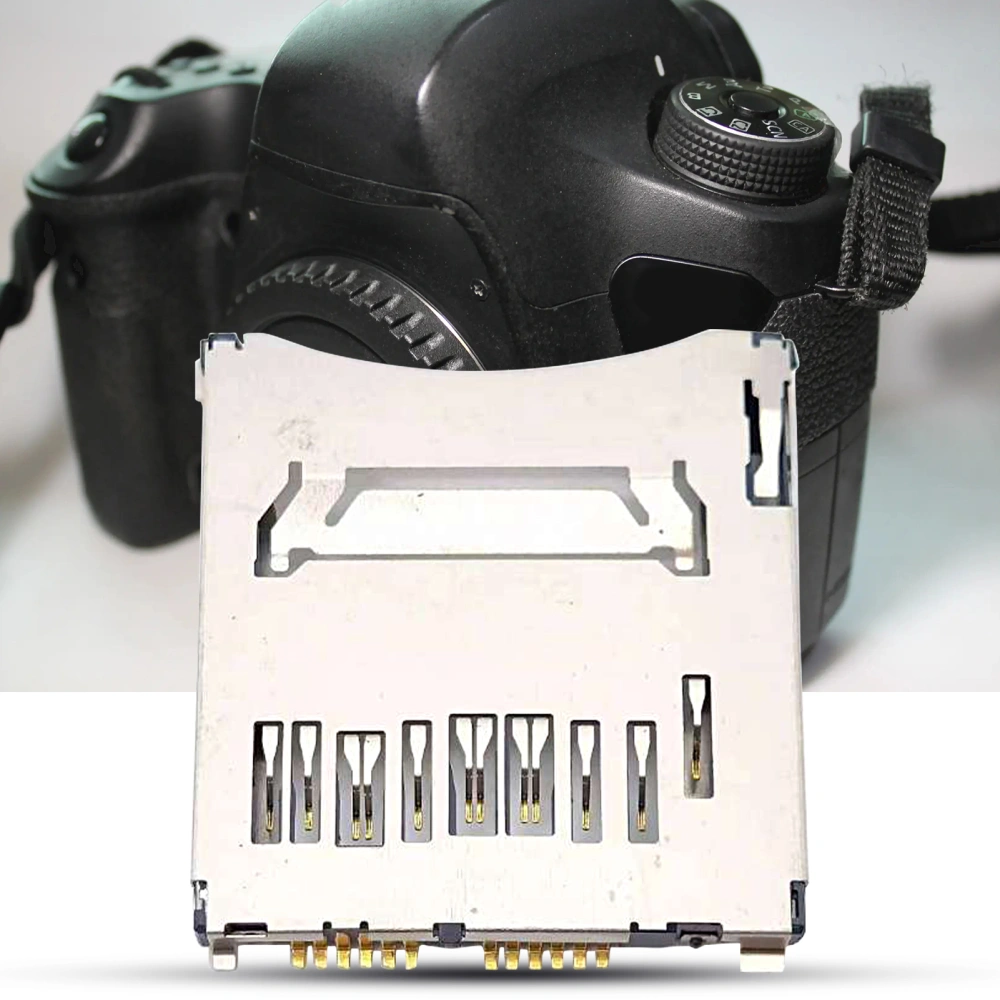 Camera Card Slot Reliable Repairing Portable Perfectly Match SD Card Holder for Canon 70D 6D G16 A4000 500D