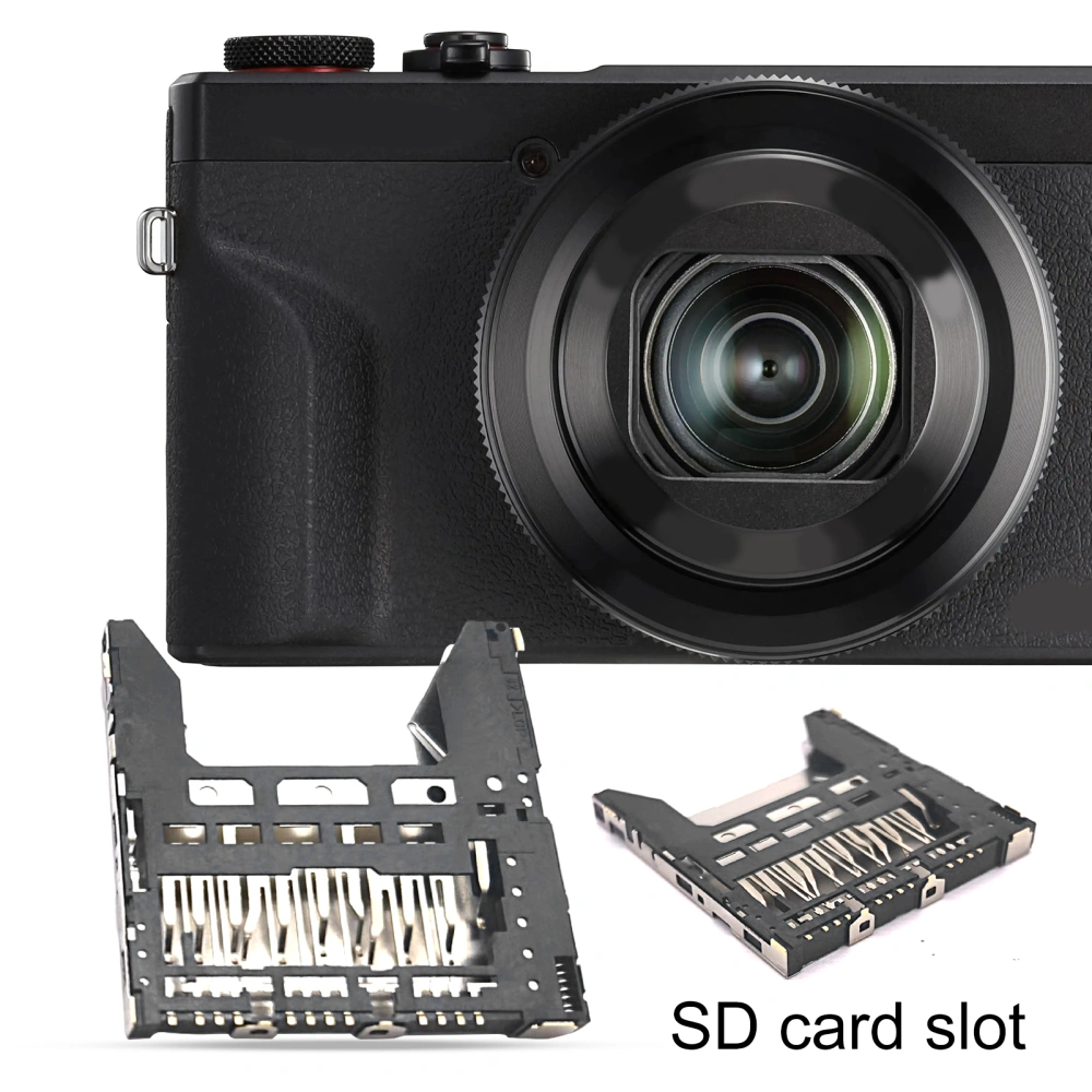 Card Slot Compact SD Memory Card Slot Repair Part for Canon SX610 SX620 SX720 G3X G7X G7X II G7X2 M6