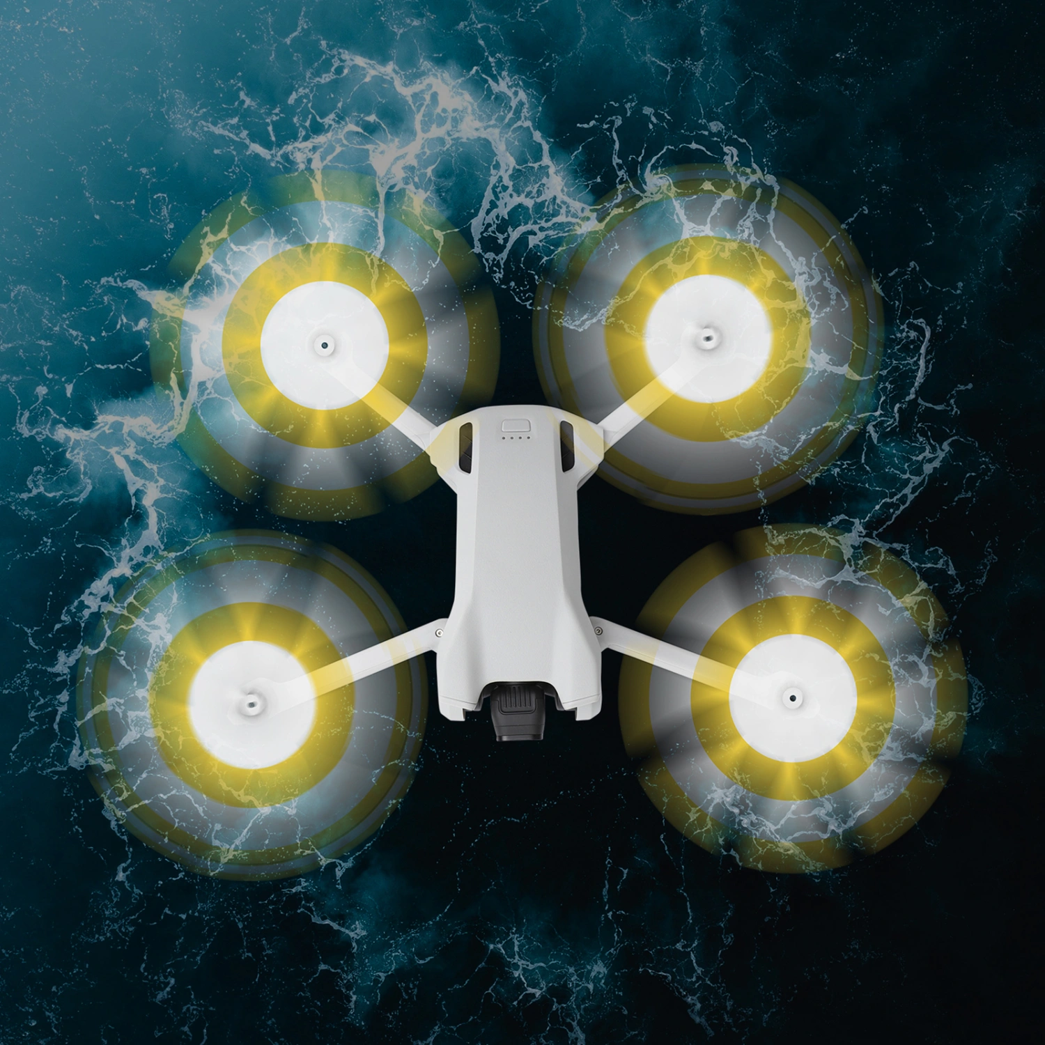 1 Set Propeller Blades Quick-Release Lower Noise Ultra-Light Blades Prop Replacement Propeller Supplies Set for DJI Mini 3
