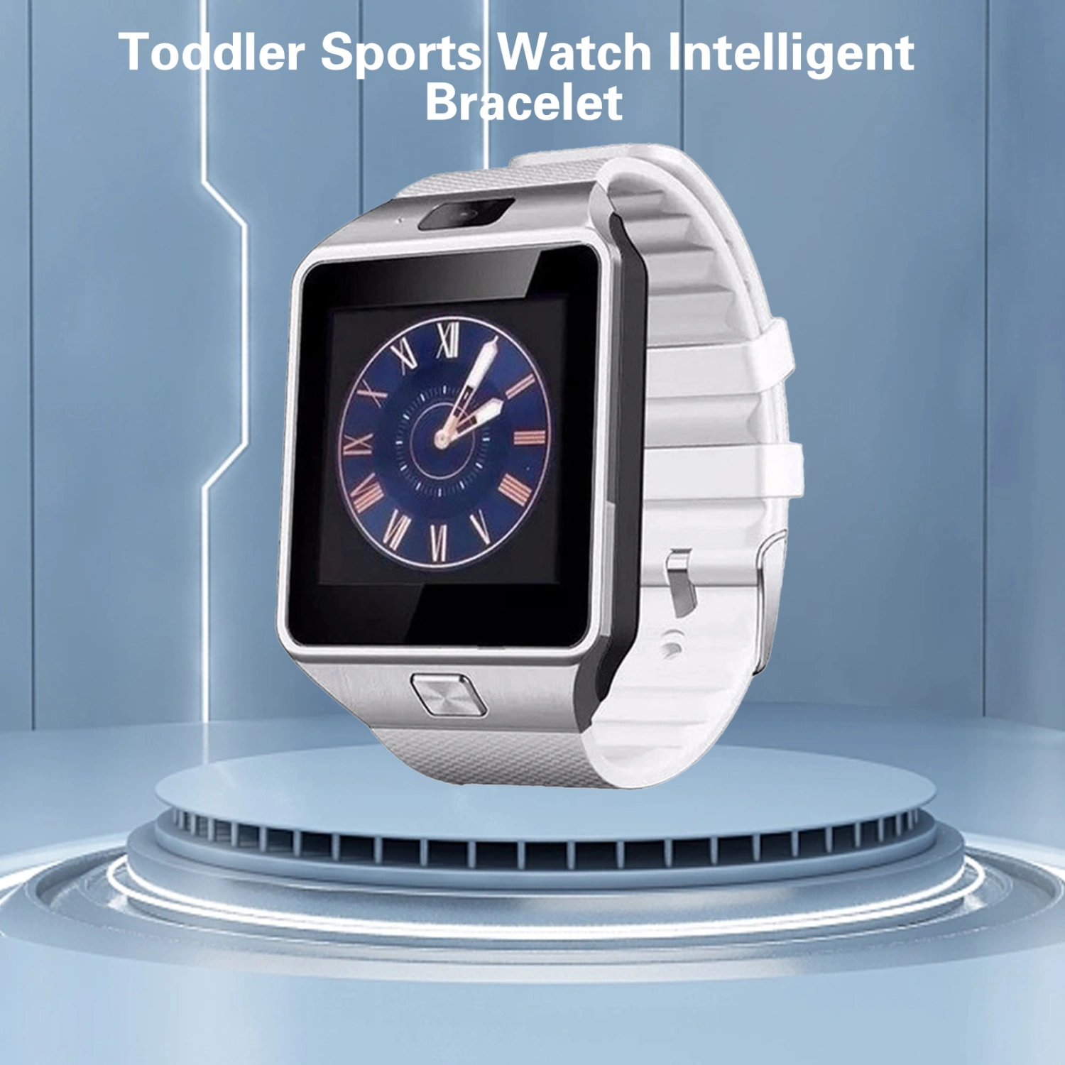 Smart Smartwatch Large Screen Touch Control User-friendly Pedometer Function Easy to Read Sleep Monitor Ultralight Bluetooth-compatible Sports Smartwatch for Kids