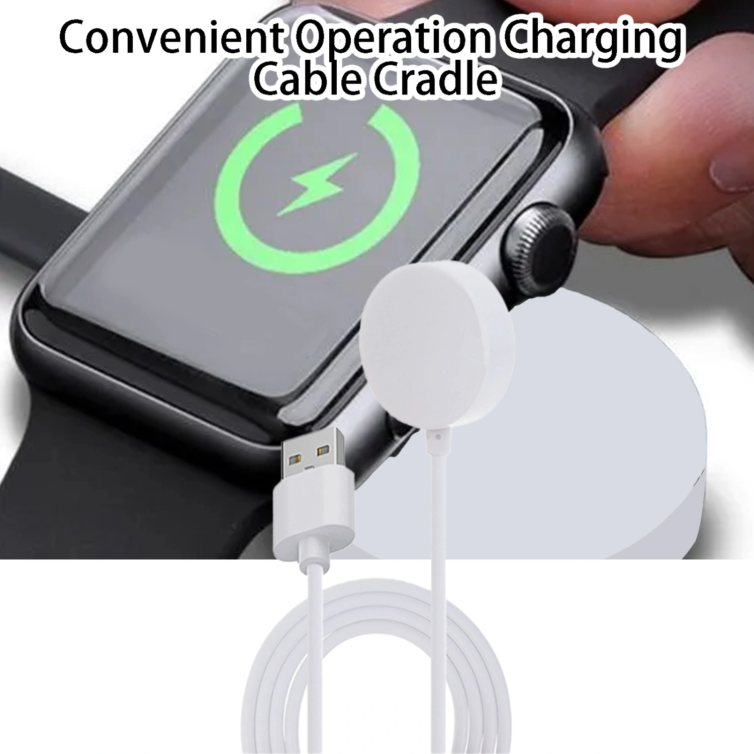 Smart Watch Charger Magnetic Suction Sensitive Induction Not Hurt Battery Watch Charging Dock for S8 Pro/Pro Max/DT 3/S7 Pro/DT7