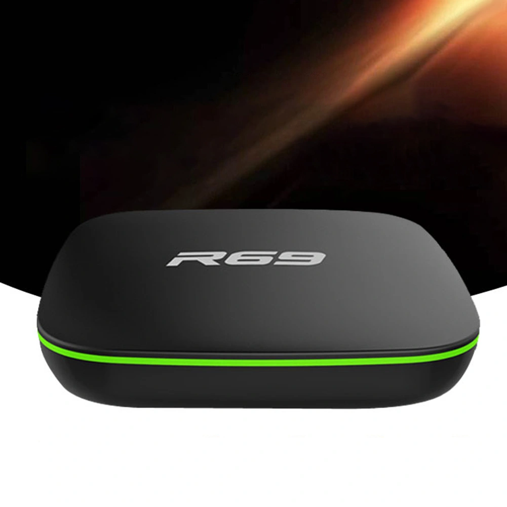 R69 1+8G/2+16G High Clarity 4K WiFi Quad Core Smart Home TV Set Top Box for Android 7.1