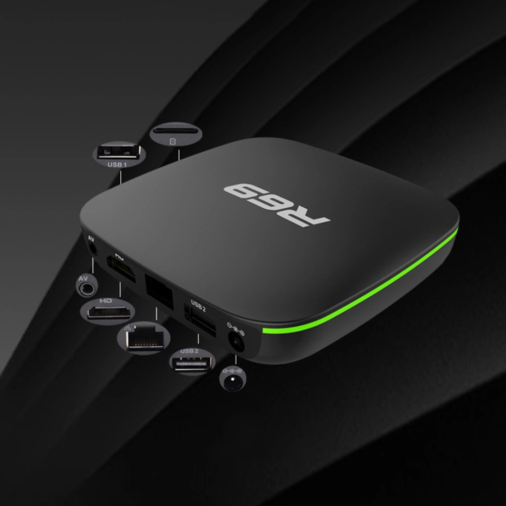 R69 1+8G/2+16G High Clarity 4K WiFi Quad Core Smart Home TV Set Top Box for Android 7.1