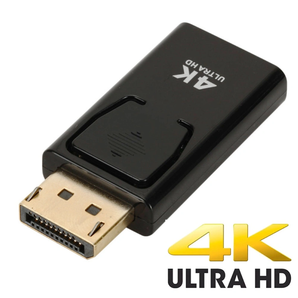 4Kx2K Display Port DP Male to HDMI-compatible Female Converter Adapter for HDTV Monitor