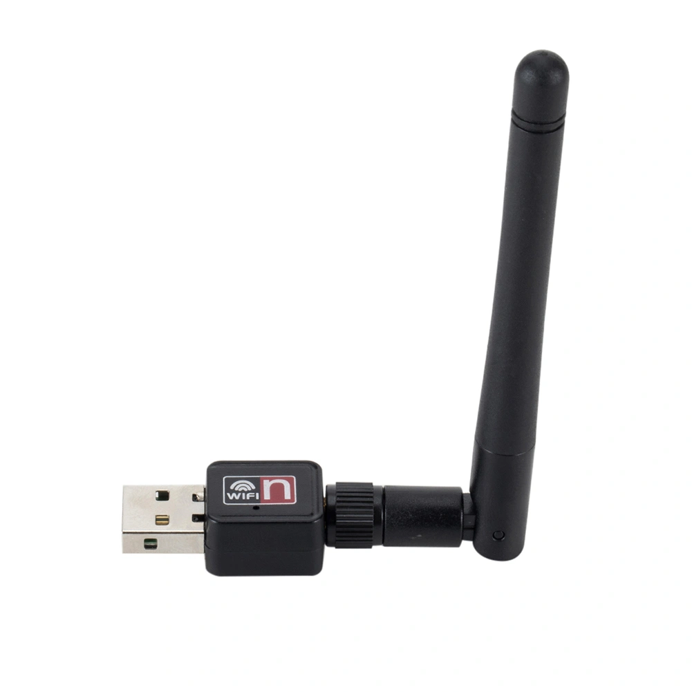 150Mbps Mini USB WiFi Adapter Dongle Receiver Wireless Network Card 2dB Antenna
