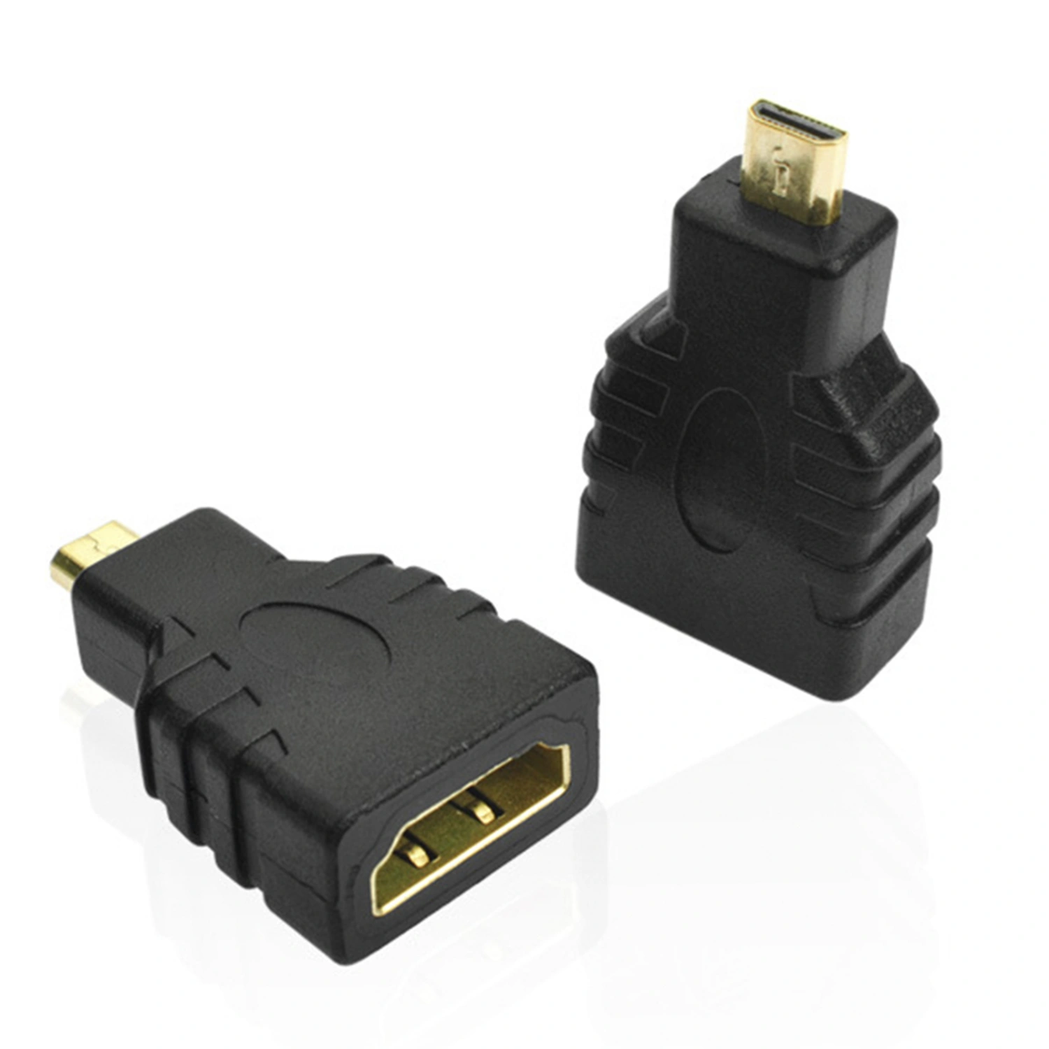 Mini Micro HDMI-compatible Male to HDMI-compatible Female Adapter Converter for TV Tablet Mobile Phone