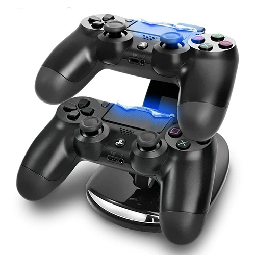 Fast Charger Dock Dual USB Charging Stand for Sony PlayStation PS4 Controller