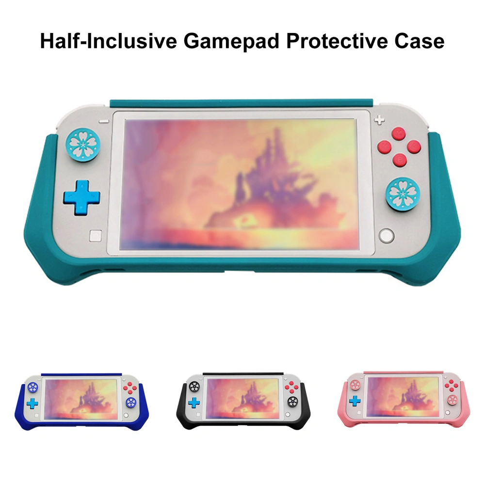 Game Console Cover Tight Fit Not Effect Using Shock Absorption Half-Inclusive Gamepad Protective Case for Switch Lite