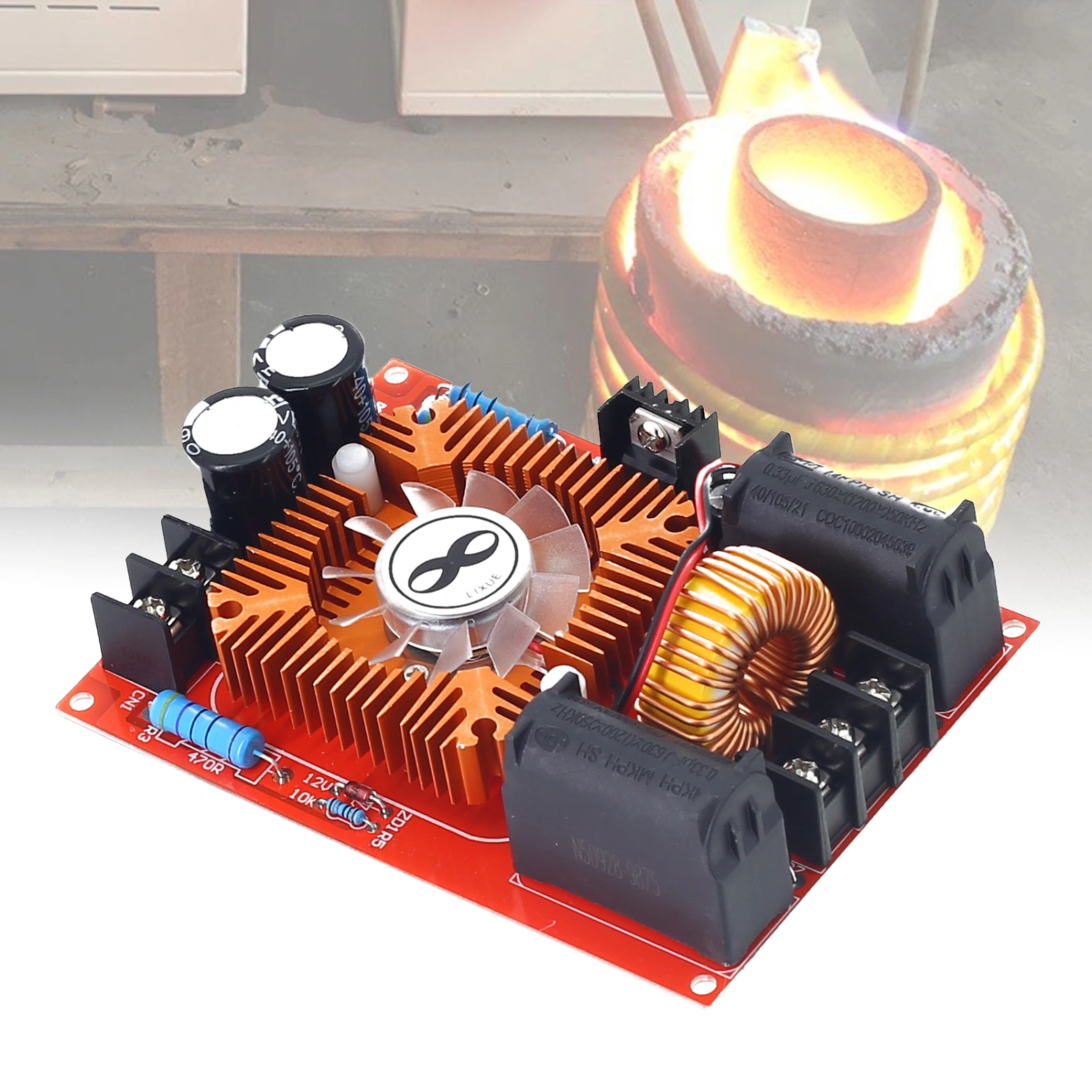 ZVS Driver Board Flyback Easy to Use Safe Widely Used Heater Driver for DIY