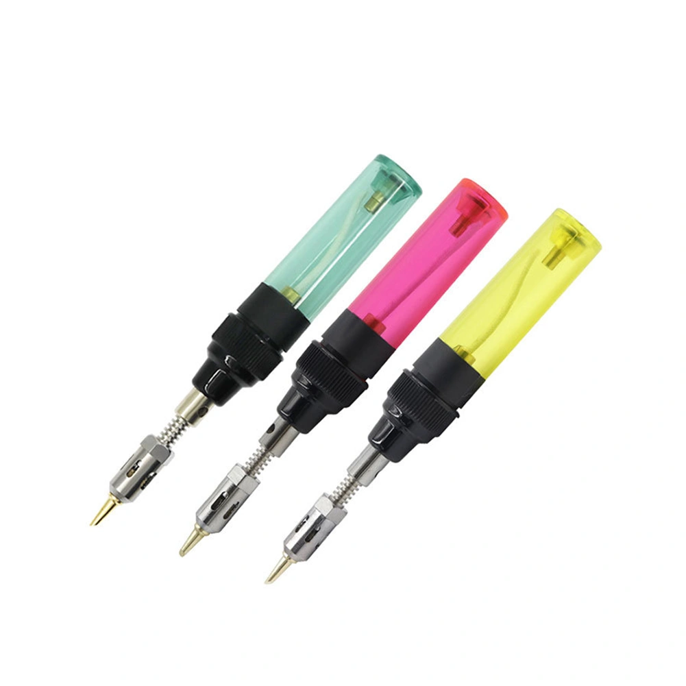 Portable Cordless DIY 3 in 1 Pen Shape Butane Gas Soldering Iron Repairing Tool