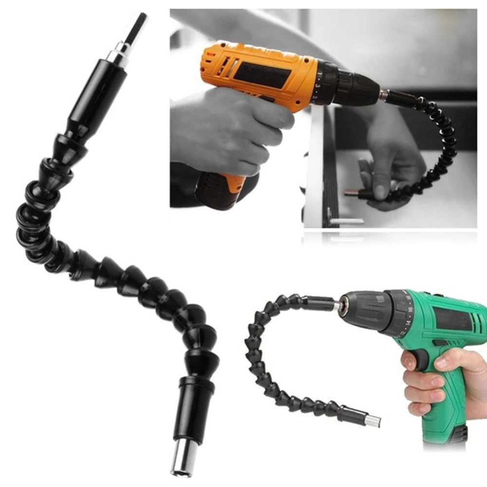 29cm Flexible Extension Electric Drill Screwdriver Bit Holder Shaft Link Tool