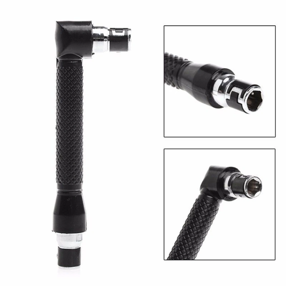 L-shape Handle Dual Head Screwdriver Bit Hex Socket Wrench Tool for Routine