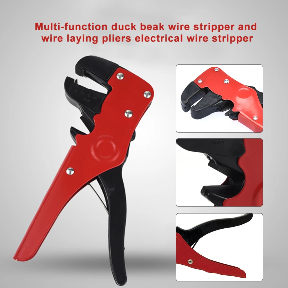 Durable Electrical Wire Stripper Cable Cutter Stripping Pliers Electrician Tool