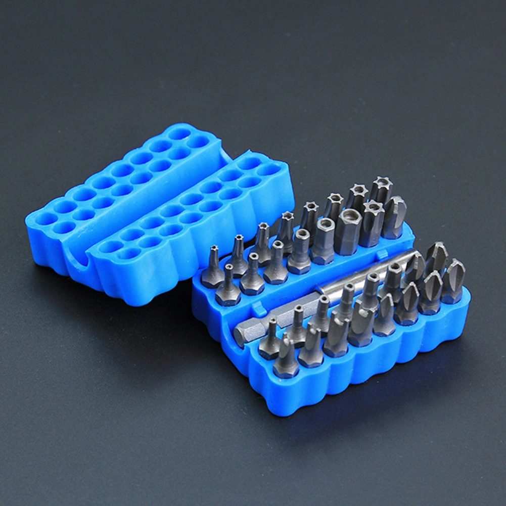 33Pcs Hollow/Solid Tips Electric Screwdriver Torx Spanner Security Bit Head Set