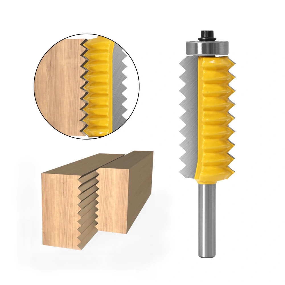 8mm Shank Solid Router Bit Woodworking Drilling Milling Cutter Carpentry Tool
