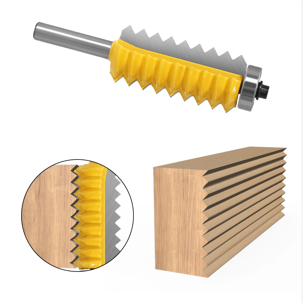 8mm Shank Solid Router Bit Woodworking Drilling Milling Cutter Carpentry Tool