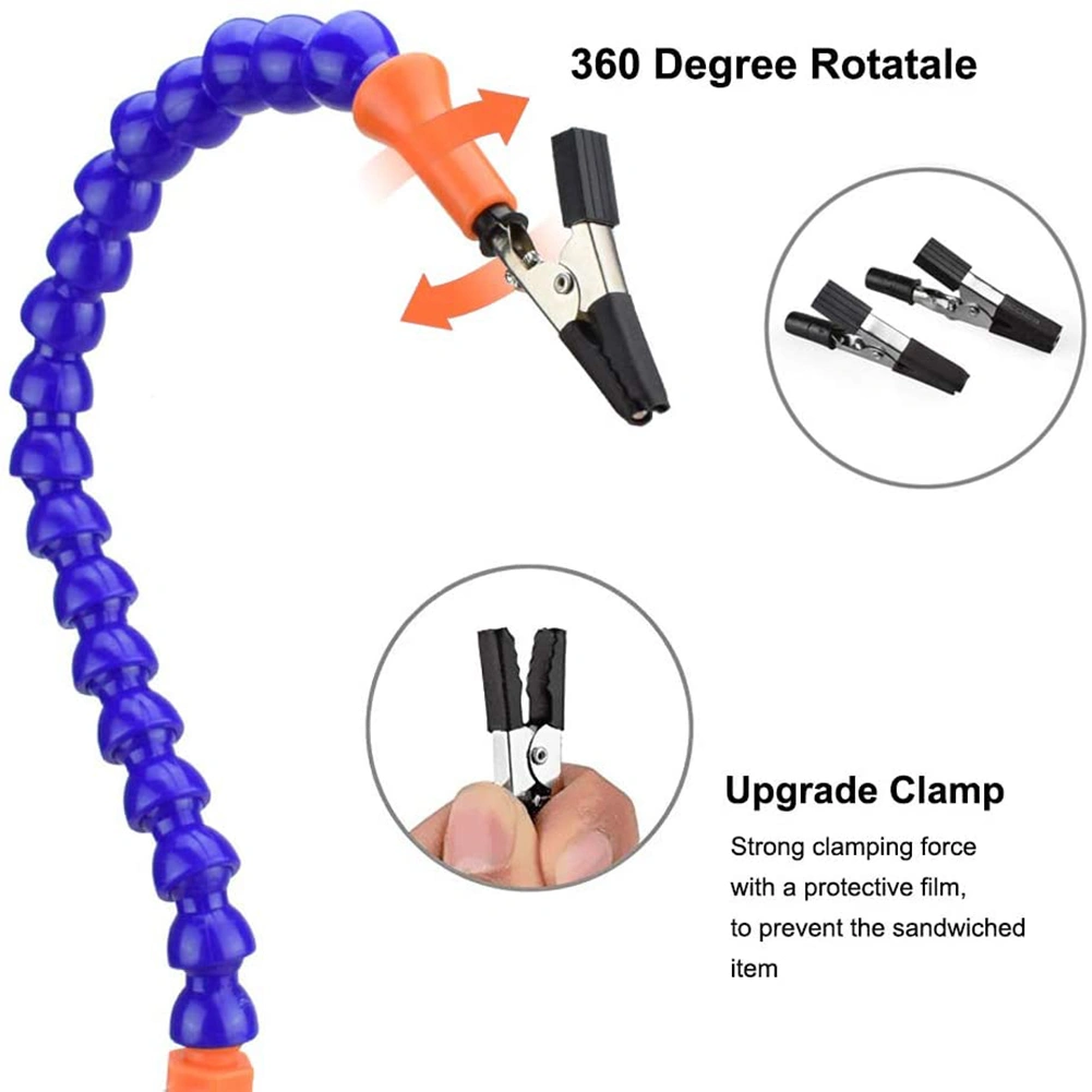 Three-jaw Multifunction Soldering Station Tabletop DIY Welding Clamp Repair Tool